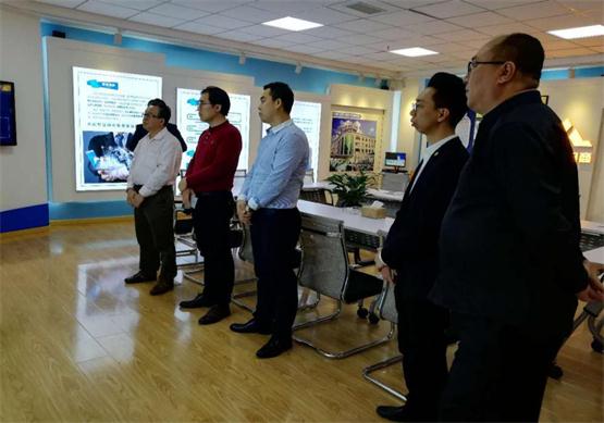 復興文明集團考察遼聯財源大數據項目